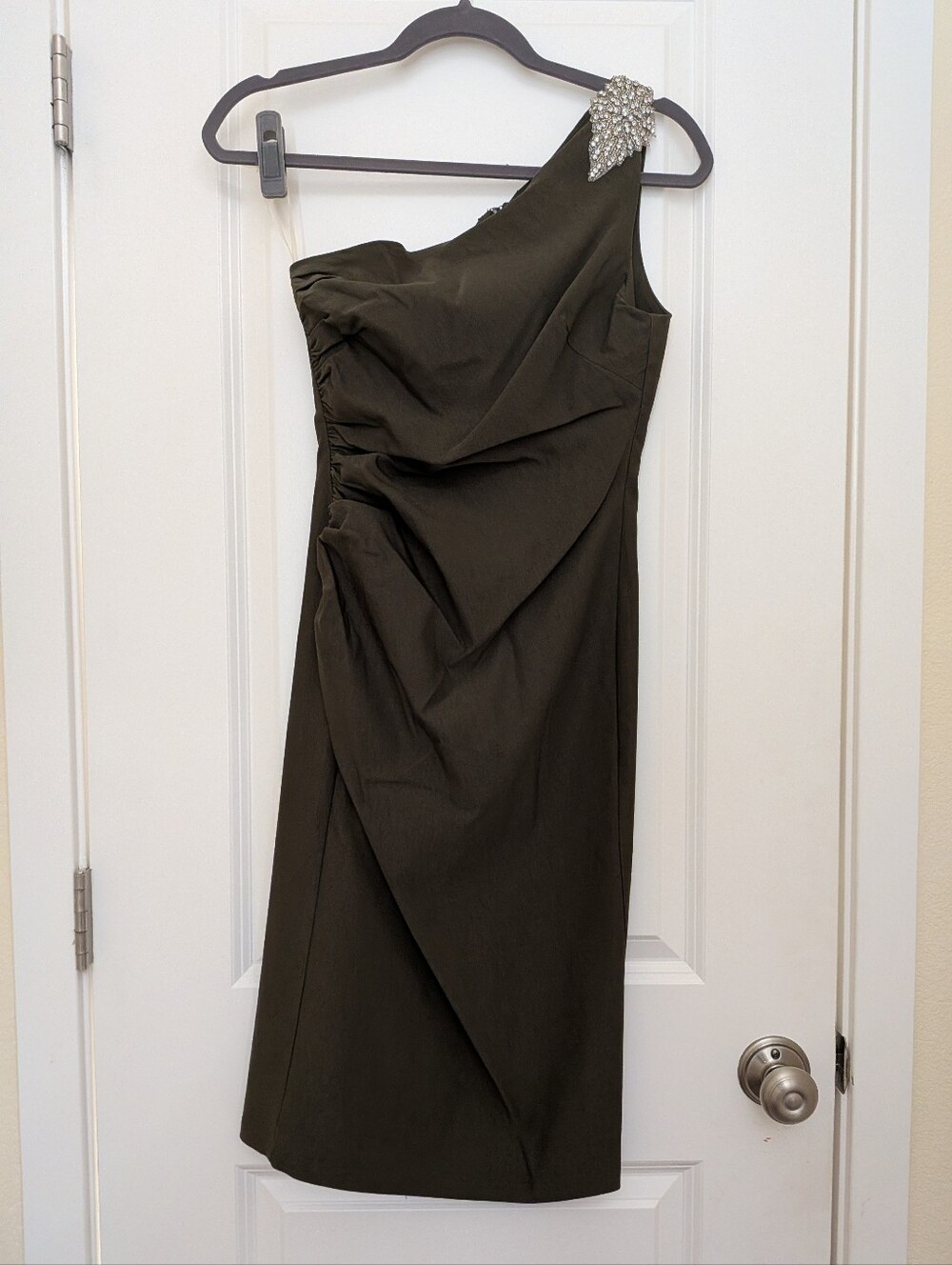 Pinup Couture Vivien Dress in Olive, Size M